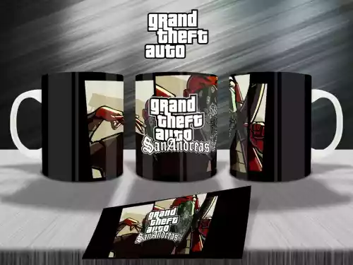 vectores plantilas GTA SAN ANDREAS,VIDEOJUEGO,